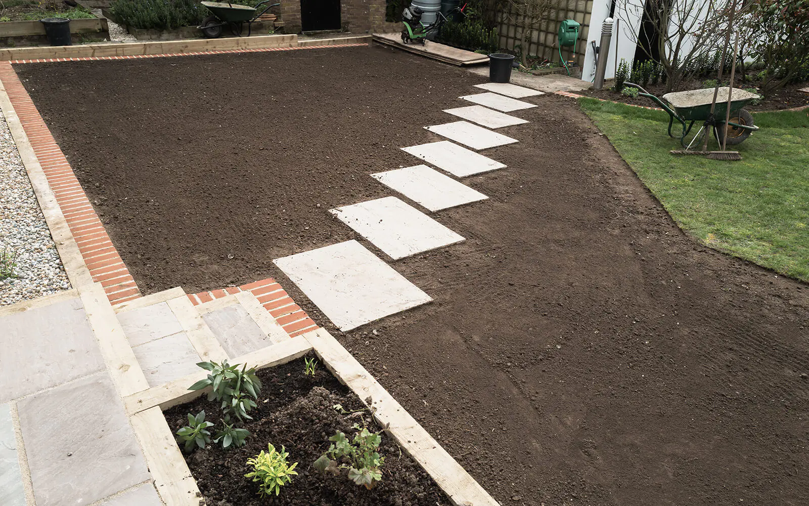 Orchard Landscaping Work