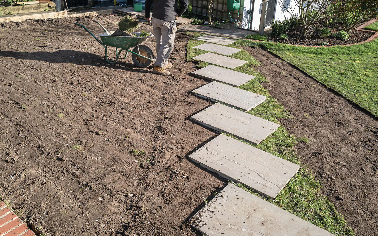 Orchard Landscaping Work